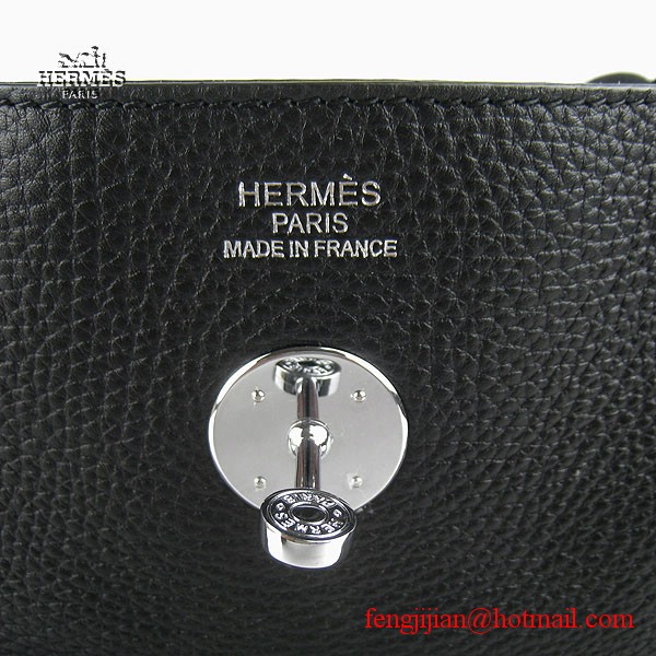 Hermes Women Shoulder Bag Black 6208